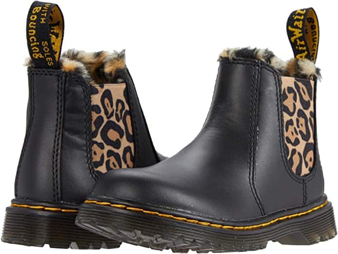 Leonore Faux Fur Chelsea Boots