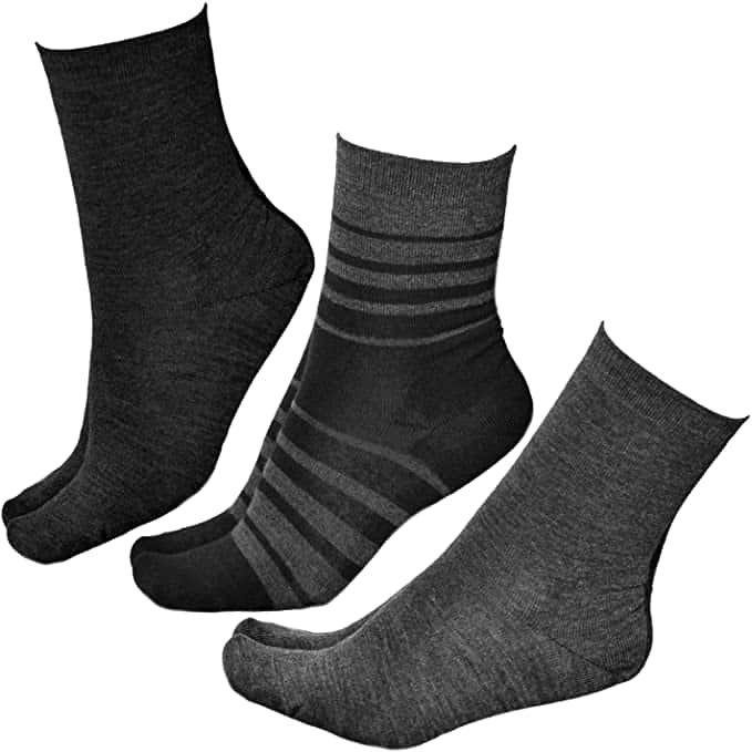 VITSOCKS Women's 80% MERINO Wool Soft Warm Socks