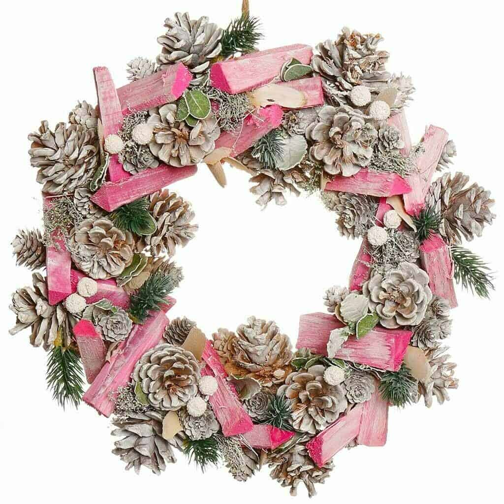 Pink Quartz Christmas Wreath (NOTHS)