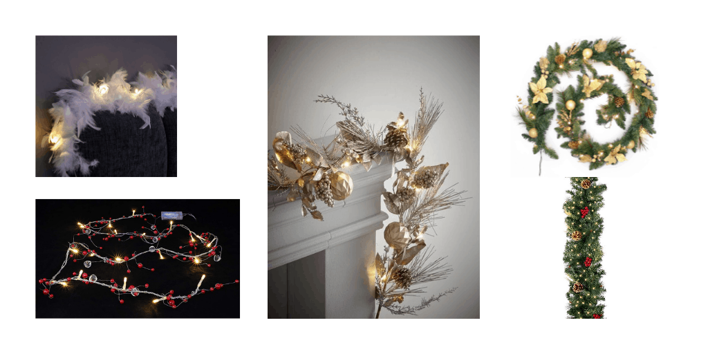 Best Christmas Garlands With Lights