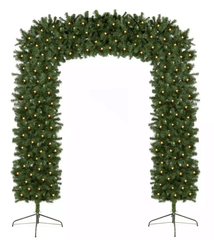 The Tree Company 8ft Pre-Lit Christmas Tree Archway