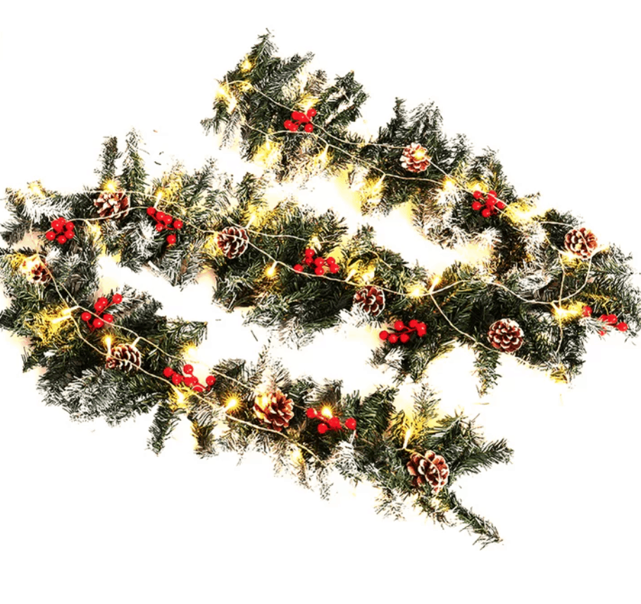 The Seasonal Aisle 180cm Illuminated Garland (Wayfair)