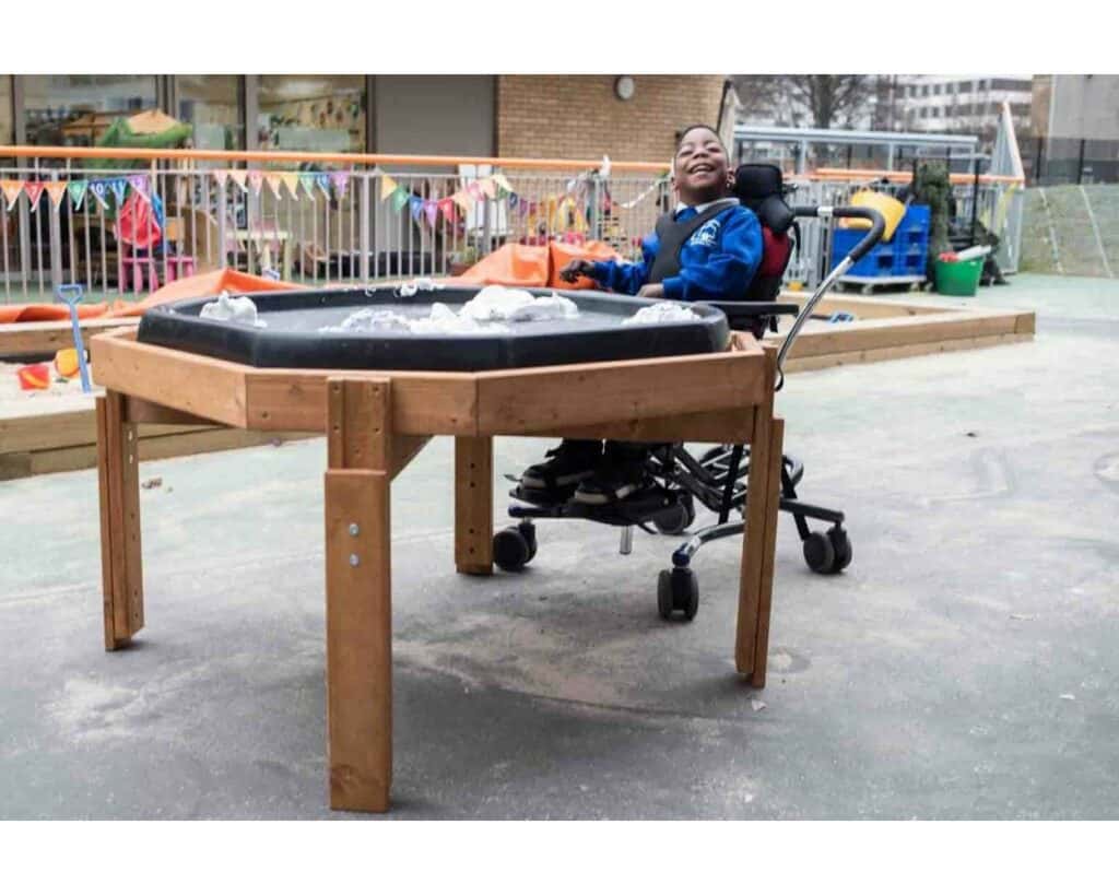 Early Years Wheelchair Friendly Tuff Spot Tray Stand