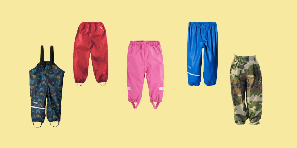 Best Kids Waterproof Trousers