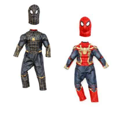 Disney Store Spider-Man Deluxe Reversible Costume For Kids