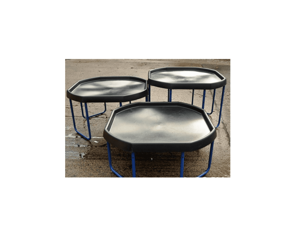 Set of 3 tuff tray stands