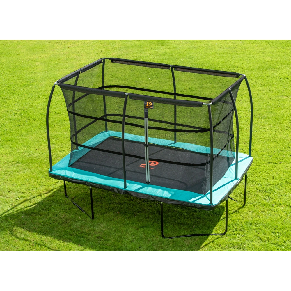 Jump Power Elite Series 12 x 8ft Rectangular Trampoline & Enclosure